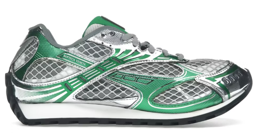 Botega Veneta Orbit Sneakers "Silver Parakeet"